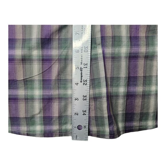 Cinch Shirt Mens Size XL Multicolor Plaid Western Cowboy Long Sleeve Button Down - Picture 5 of 8